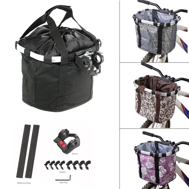 aluminum bike basket