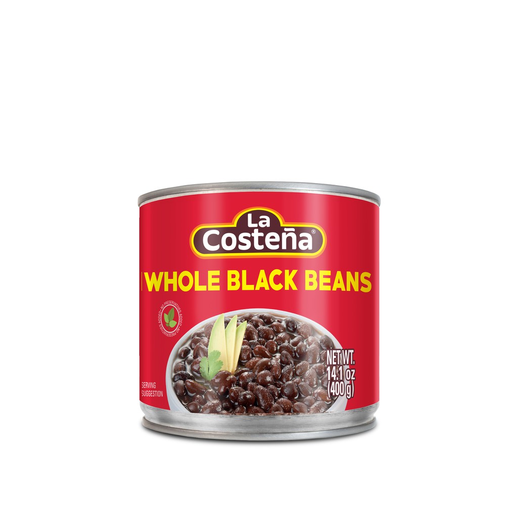 La Costena Whole Black Beans 400grams Shopee Philippines