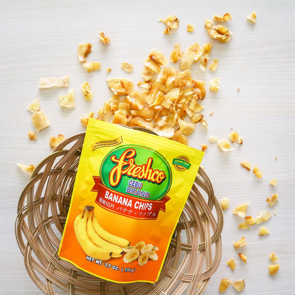 Freshco Banana Chips (100 grams/pack) Shopee Philippines