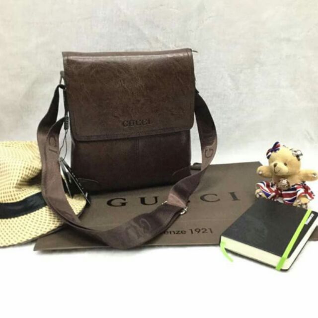 gucci mens sling bag price