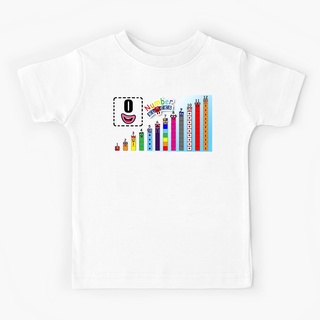 【Hot sale】.【Hot】Kids T shirt  numberblocks 1-12 number blocks Kids Baby kid Shirt Funny graphic you #6