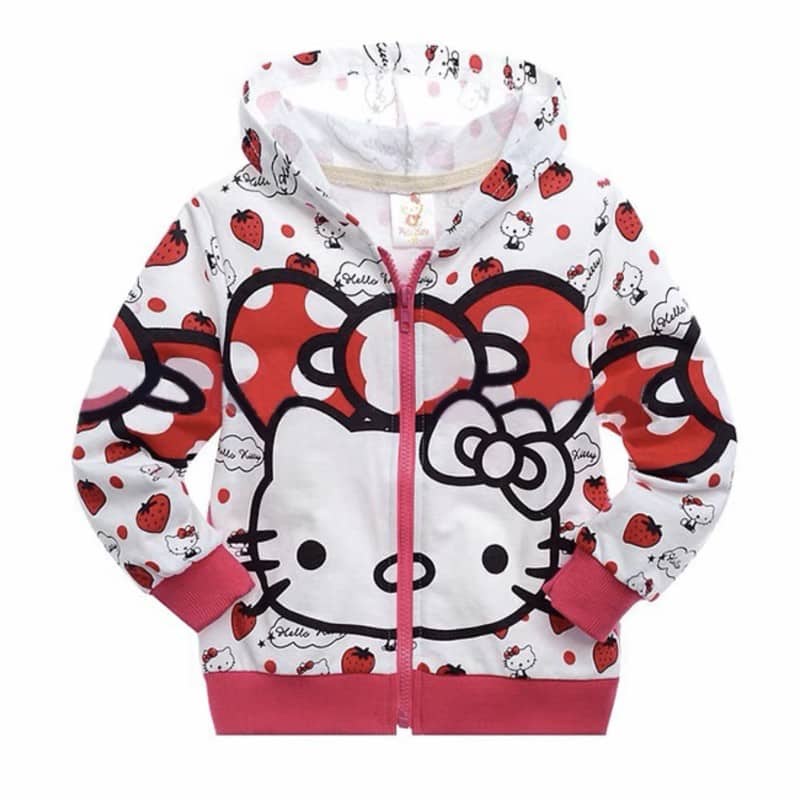 HELLO KITTY KIDS JACKET (4 TO 12 YRS OLD ) | Shopee Philippines