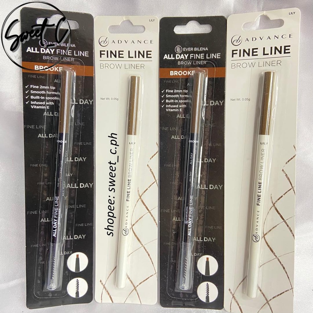 Ever Bilena Fine Line Brow Liner Shopee Philippines