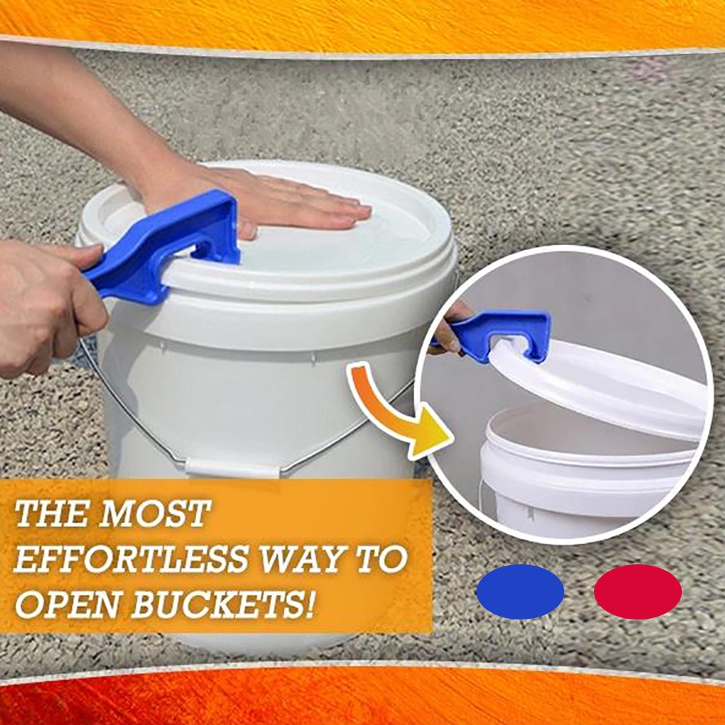 ABS Plastic Bucket Pail Paint Barrel Lid Can Opener Tools