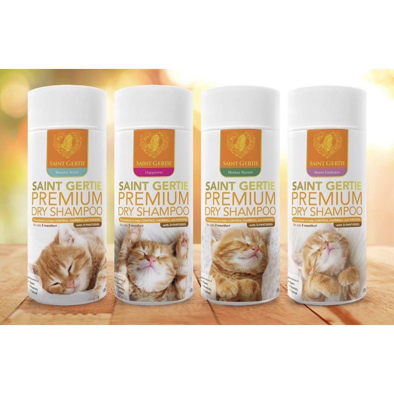 Saint Gertie Premium Cat Dry Shampoo 128g Shopee Philippines