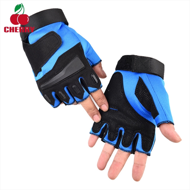 fingerless bike gloves