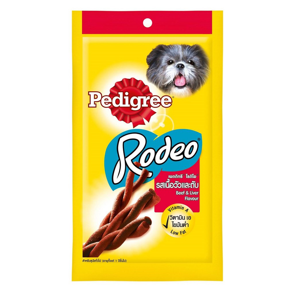 Pedigree Rodeo Beef and Liver 90g
