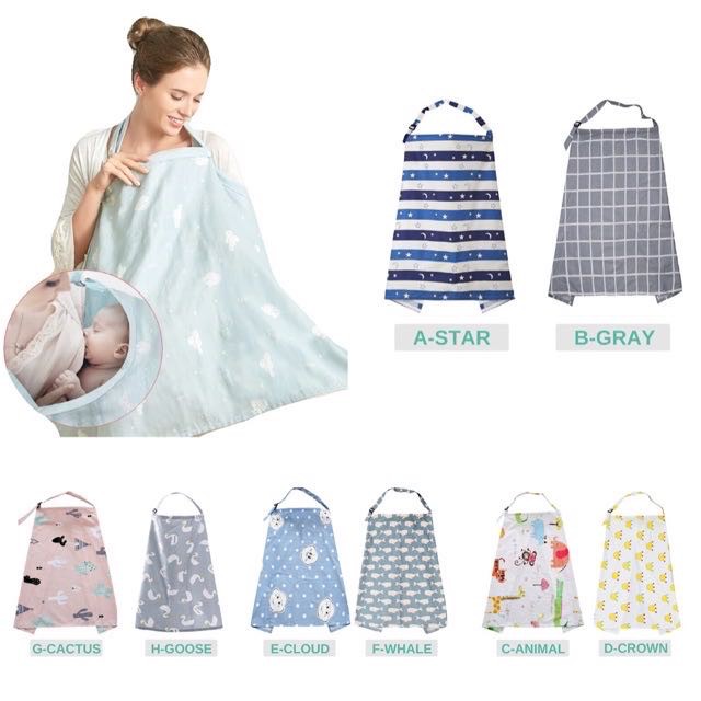 Breathable Outdoor Breastfeeding Cover Baby Nursing Covers Adjustable