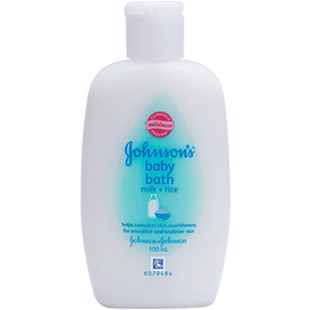 johnson's baby wash milk and rice