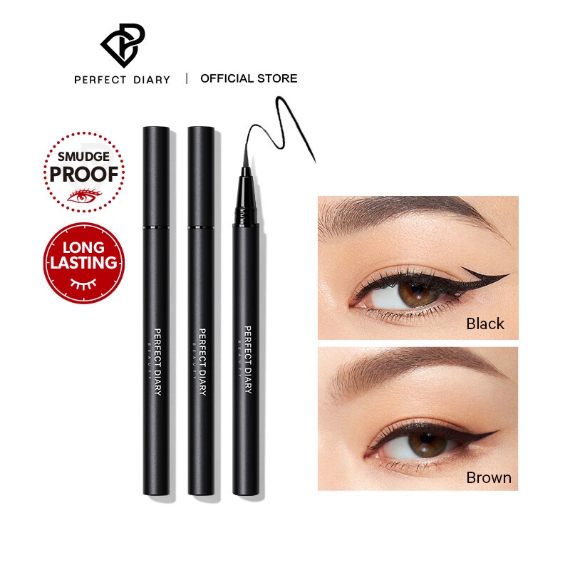 Perfect Diary Super Slim Long Lasting Liquid Eyeliner Ink Eyeliner ...