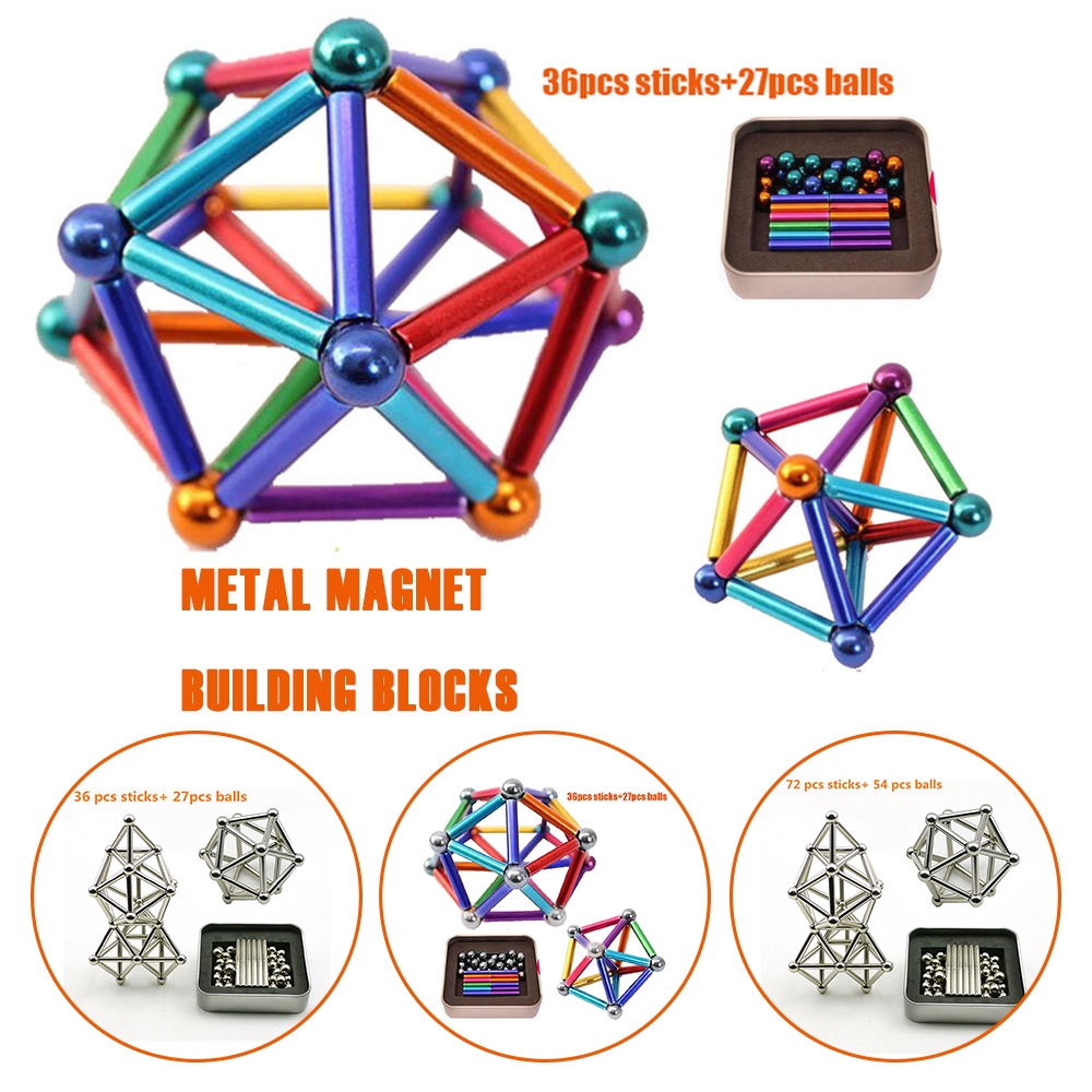 magnetic building sticks