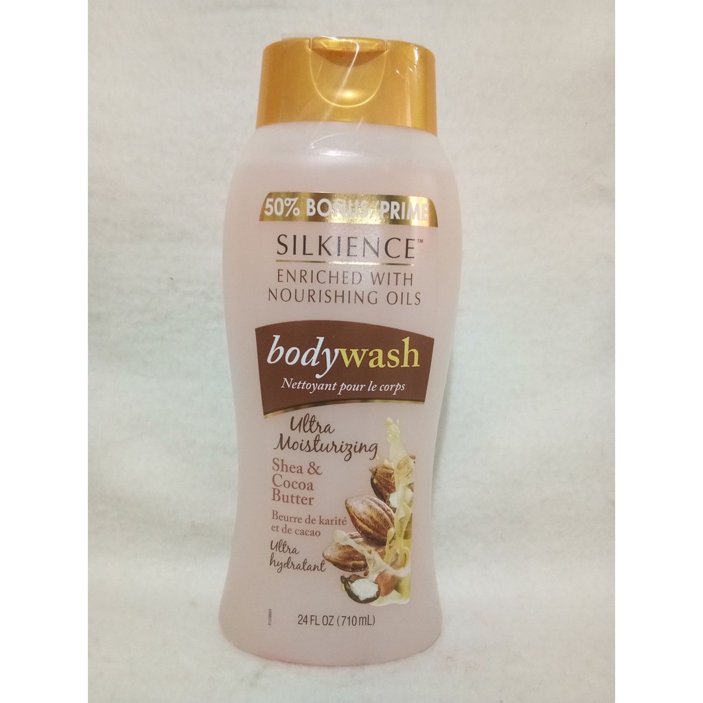 Silkience BODY WASH Shea & Cocoa Butter USA 24oz(710ml) Shopee Philippines