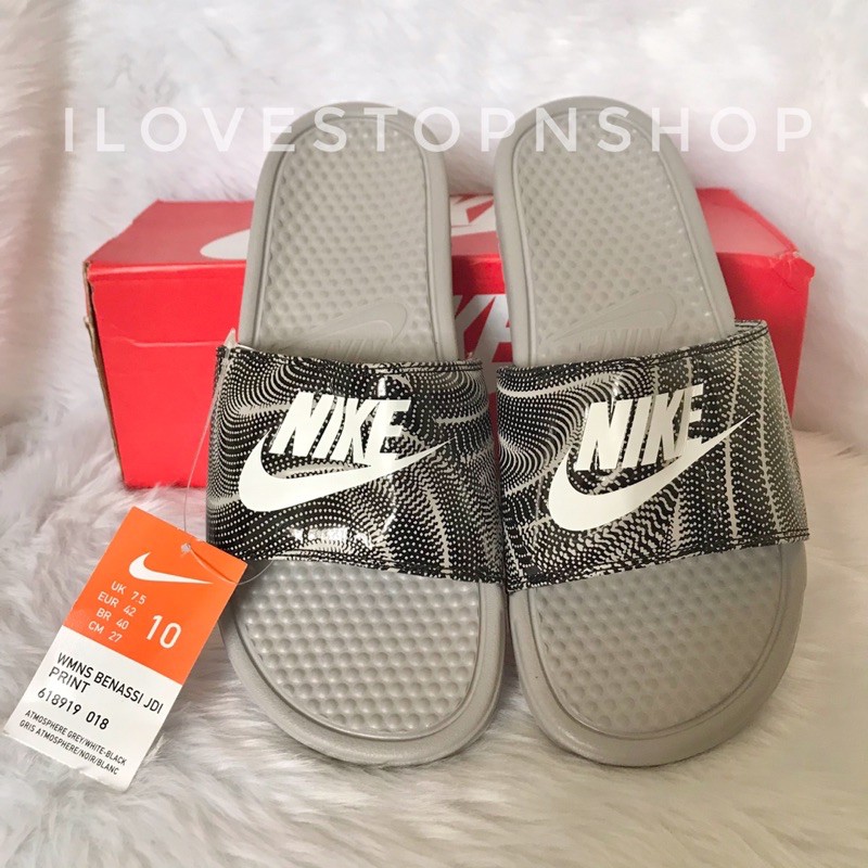 nike benassi jdi grey