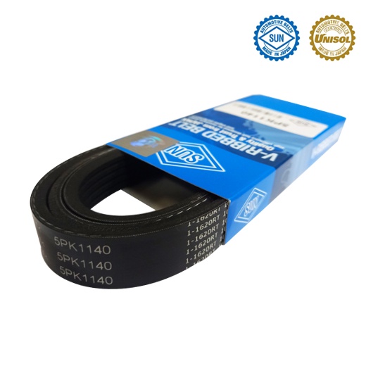 Sun VRibbed Belt 5pk1140 For Honda City 20092013, Jazz 20092013