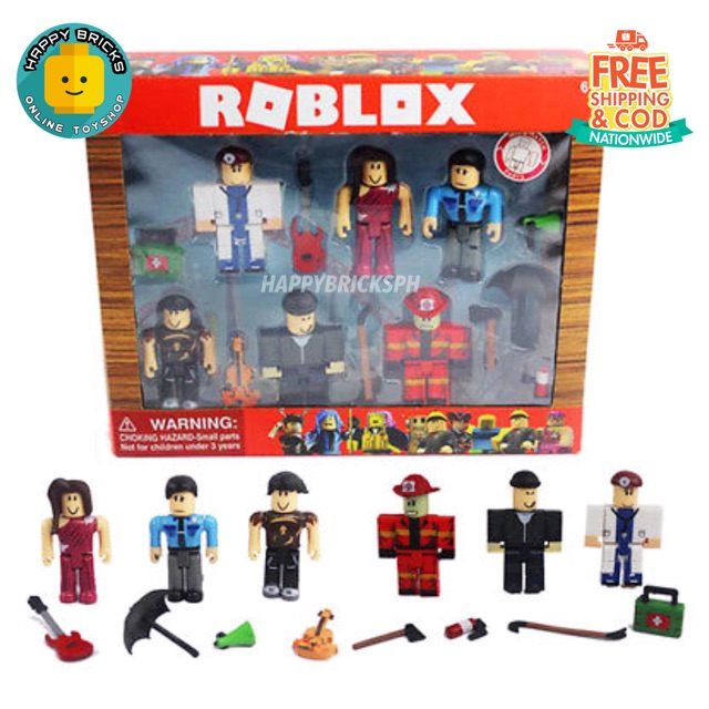 Roblox Toys Citizens Of Roblox W 6 Characters Shopee Philippines - roblox citizens of roblox toy set