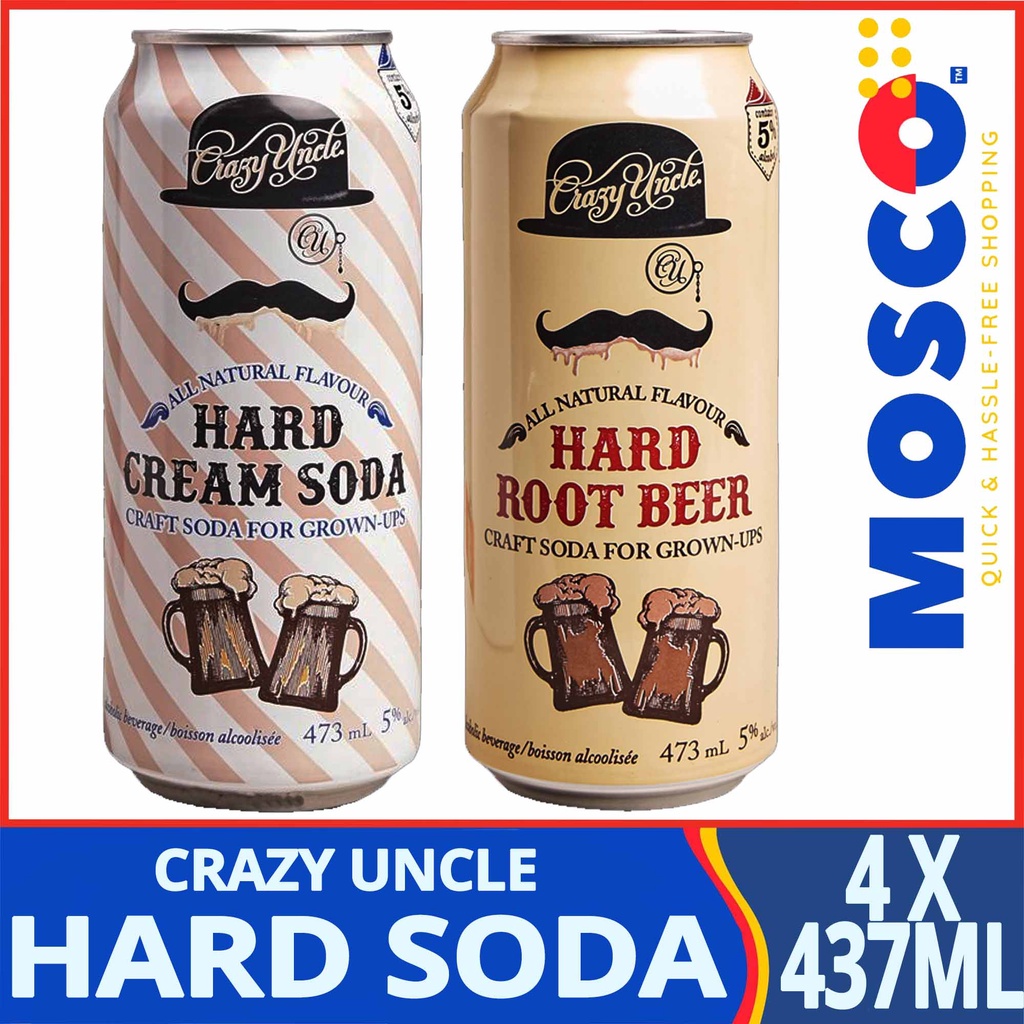 crazy-uncle-hard-cream-soda-4-x-500ml-root-beer-4-x-500ml-shopee