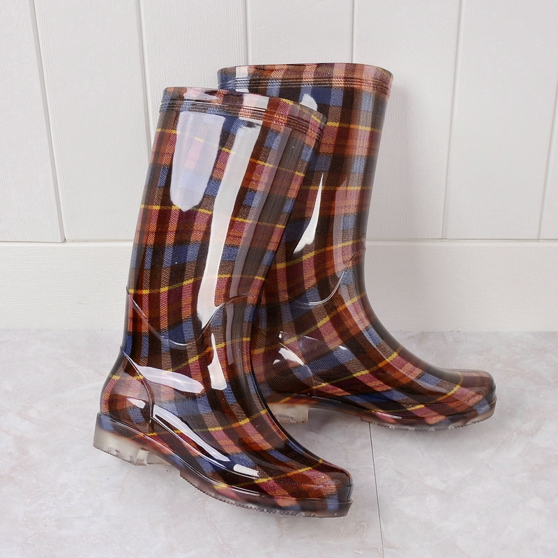 low rubber rain boots