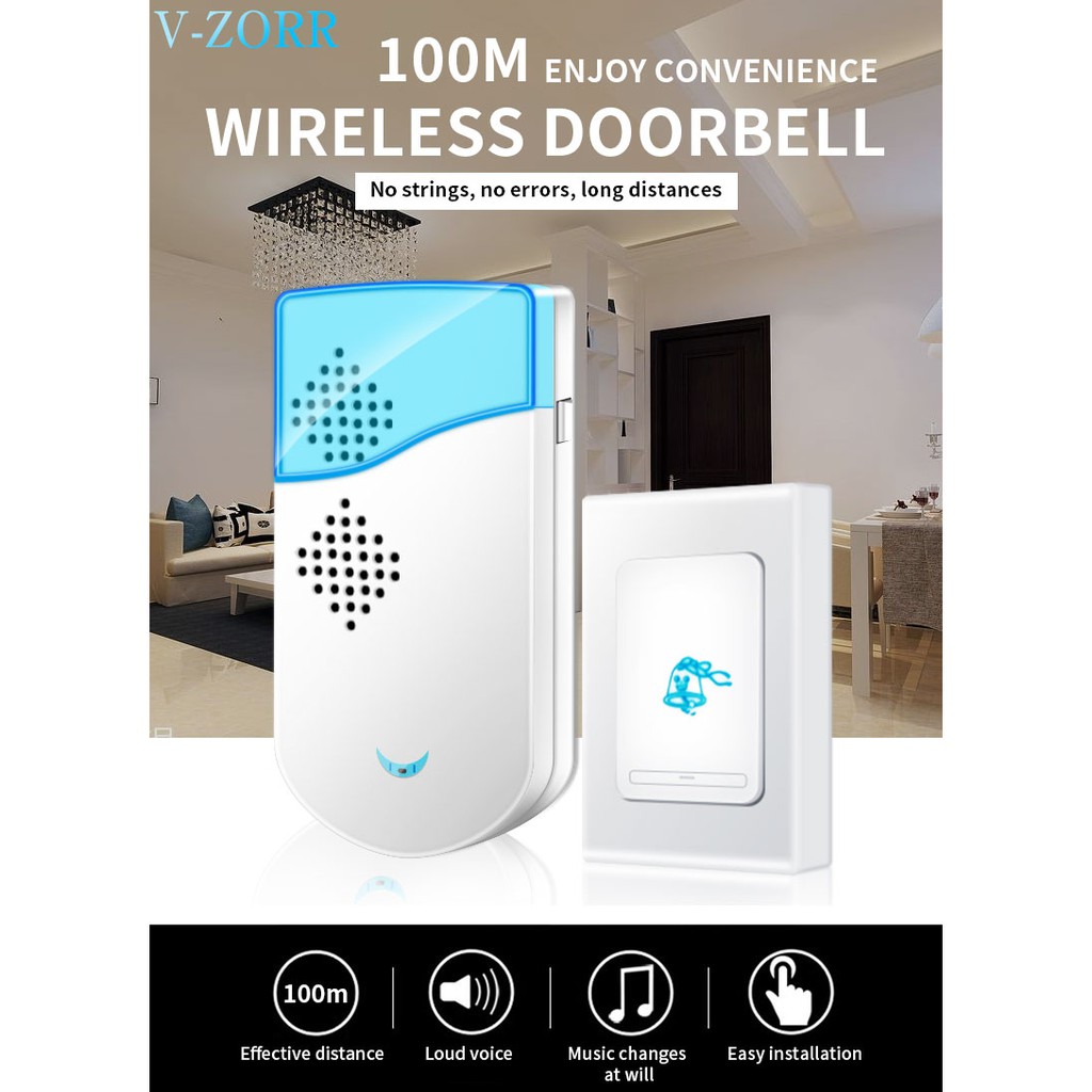Doorbell with Wireless Remote Control Shopee Philippines