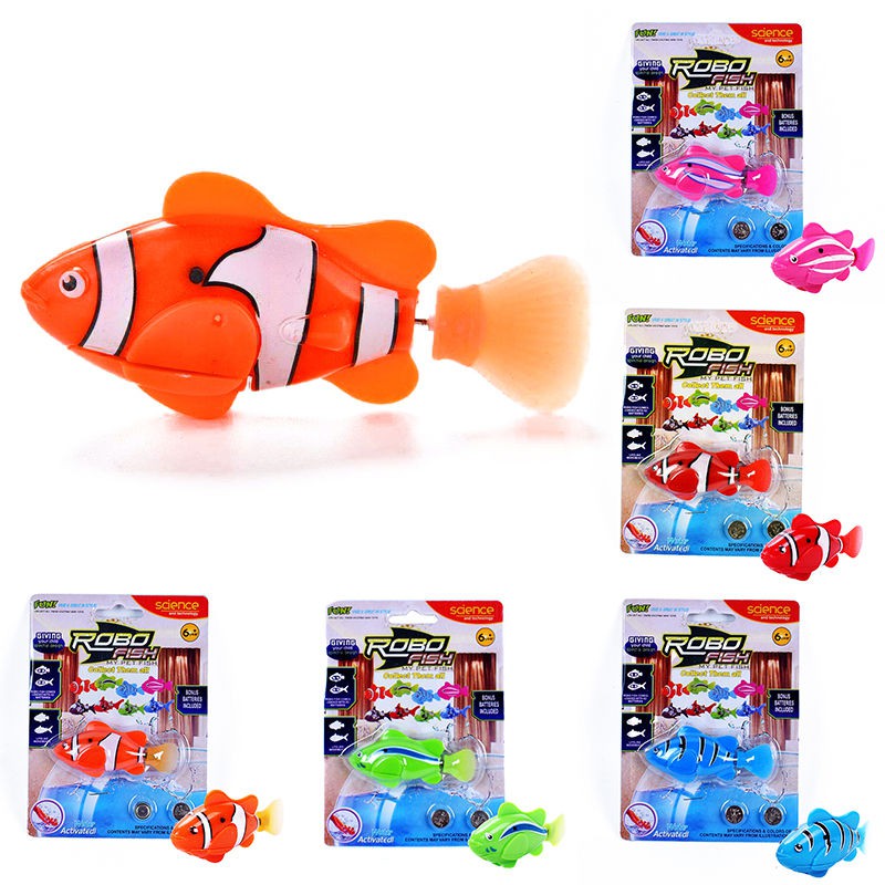 orange fish toy