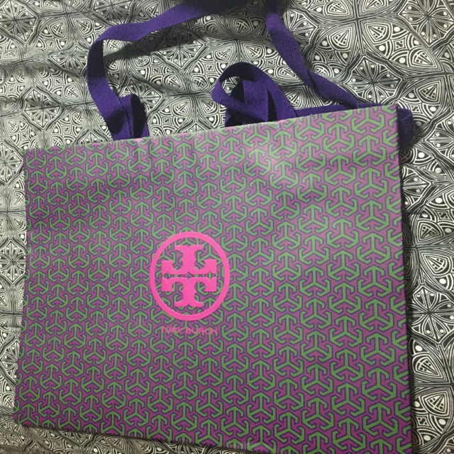 100% Authentic Tory Burch paper bag | Shopee Philippines