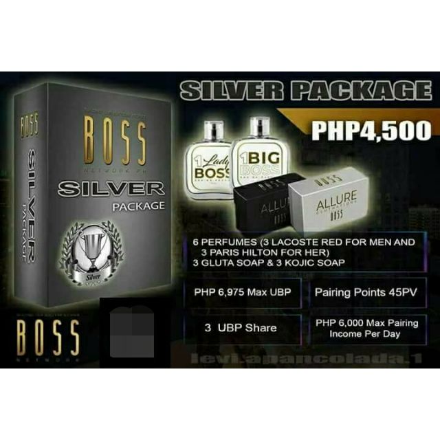 silver boss perfume