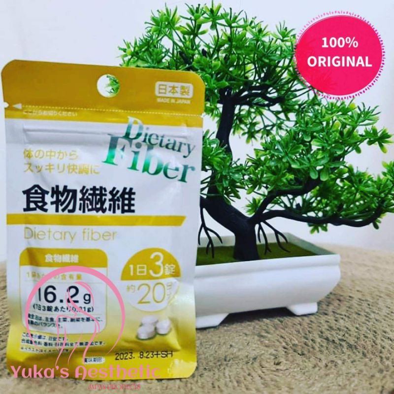 Daiso Dietary Fiber tablets for 20days Japan Original 100 Shopee