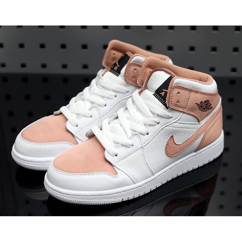 jordan 1 white rose gold