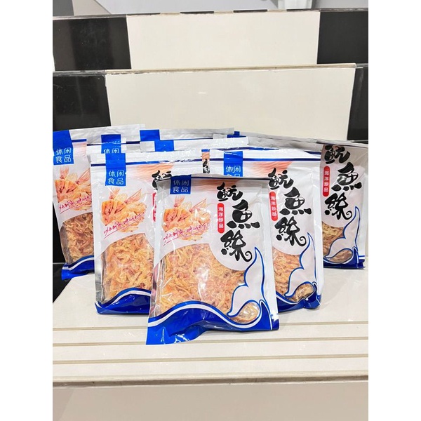 Dried juhi/juhi snack/Squid suwir/sotong 250gr/juhi taiwan Shopee