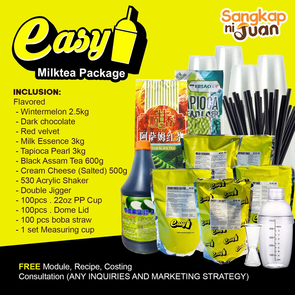 Milk Tea Package Easy Brand | Shopee Philippines