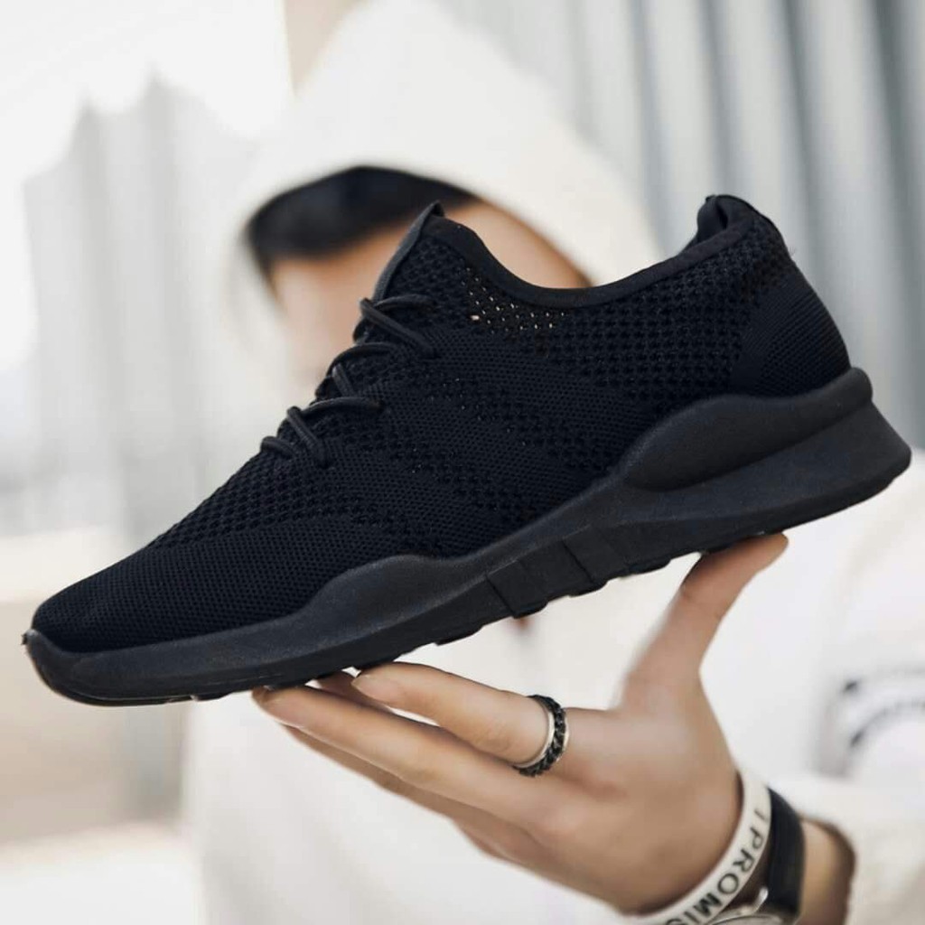HOT ALL BLACK RUBBER SHOES FOR MEN | Shopee Philippines
