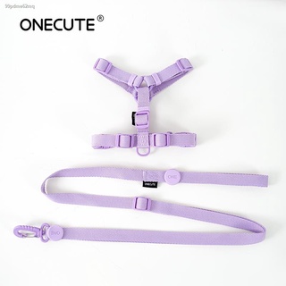 New Product∋◊Korean version of cat and dog pet macaron H-type collar chest and back traction rope wa