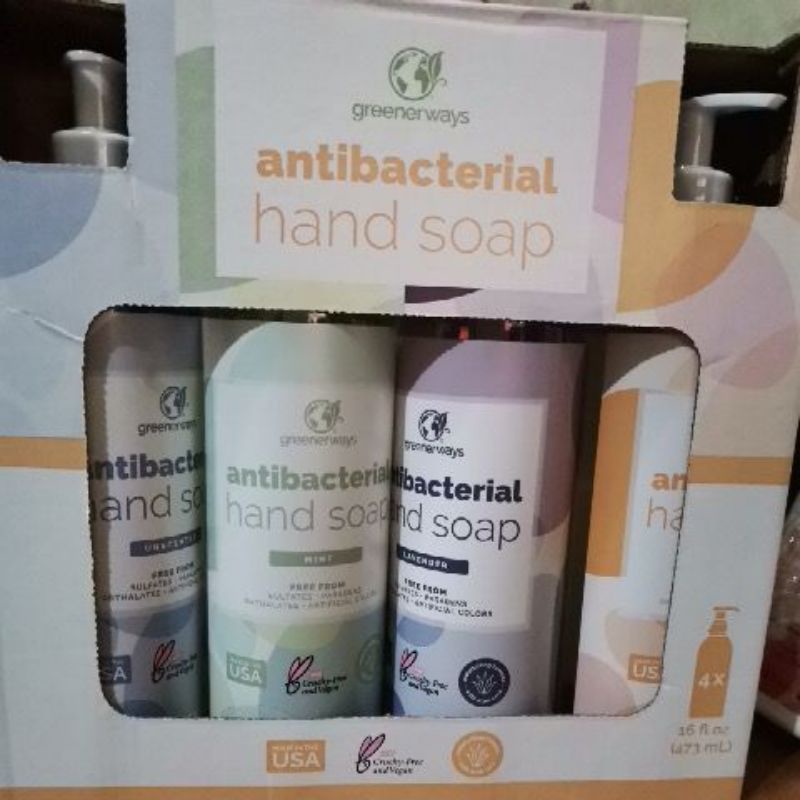 greenerways antibacterial hand soap 473 ml Shopee Philippines