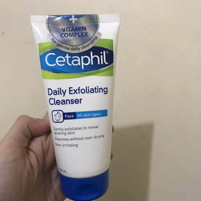 Cetaphil Daily Exfoliating Cleanser 178ml Shopee Philippines