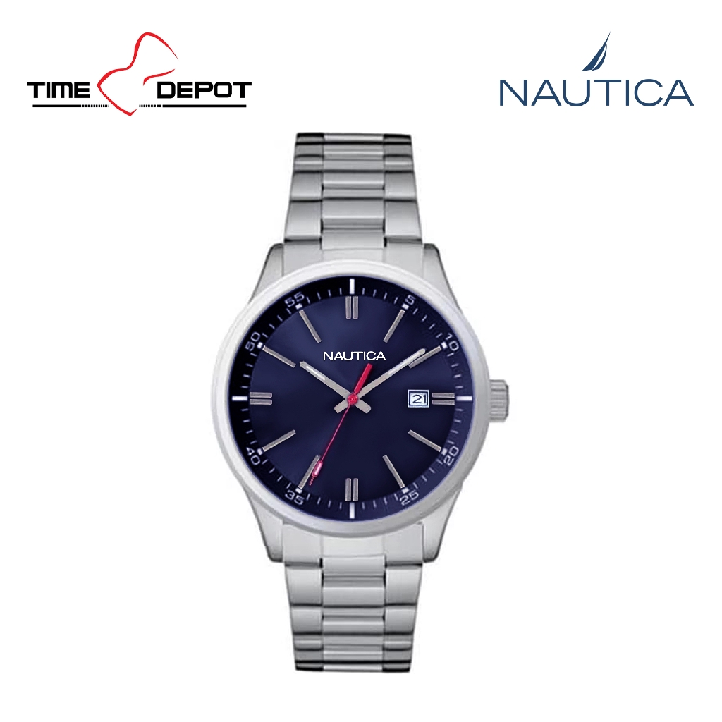 nautica stainless steel case