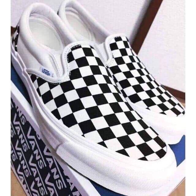 ladies checked vans
