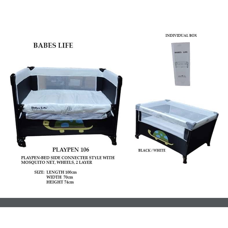 babeslife crib co sleeper space saver crib Shopee Philippines