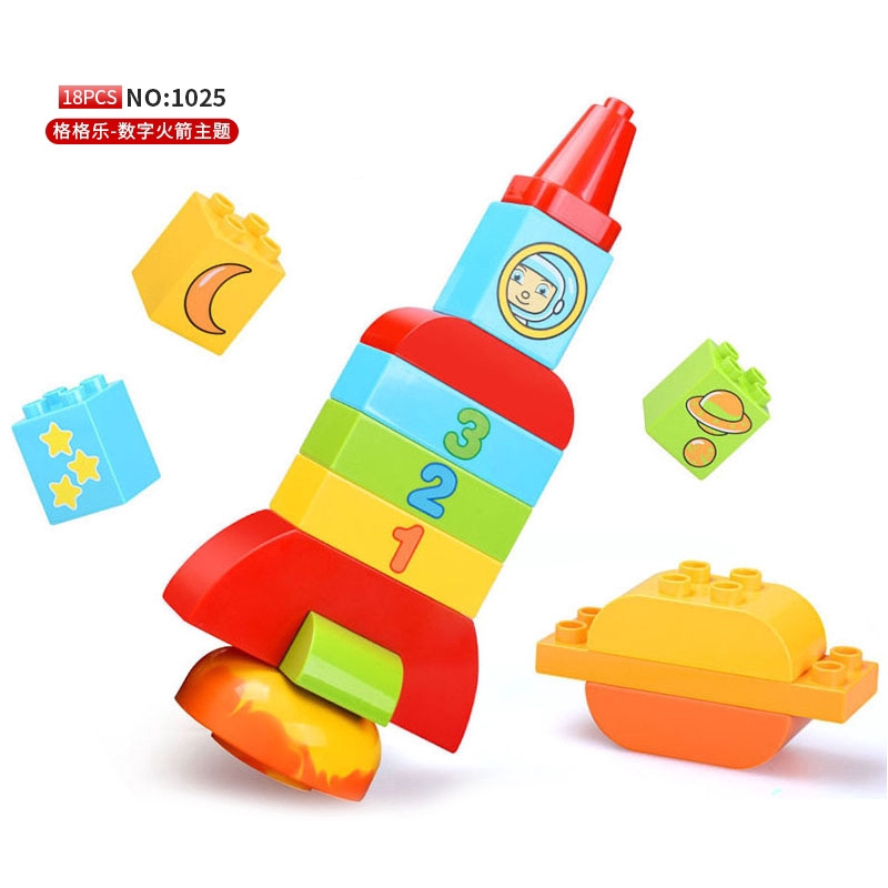 duplo rocket ship