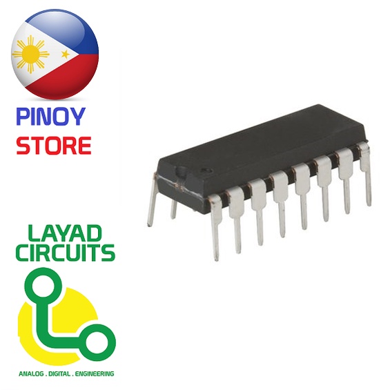 7448 74ls48 Bcd To 7 Segment Decoder Driver Ic 16pin Dip Logic Circuit Ic For Common Cathode 9074