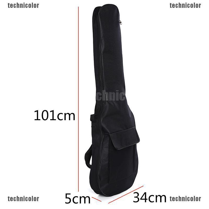 Electric Guitar Bag Double Straps Backpack Carrying Bag