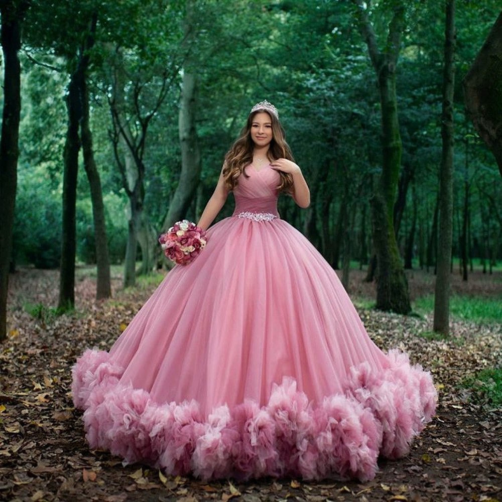 Sweet 16 Pink Quinceanera Dresses Off Shoulder Ruched Ball Gown Sweet 15  Dress Prom Gowns Vestido De | Shopee Philippines