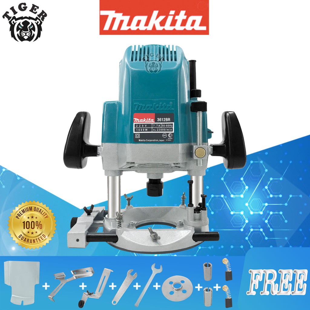 Makita Plunge Router 1600W 3612BR Plunge Wood router power tools