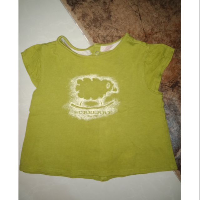 burberry baby shirt