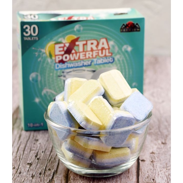 Akiba PREMIUM Dishwasher Detergent Tablets In SelfDissolving Wrapper
