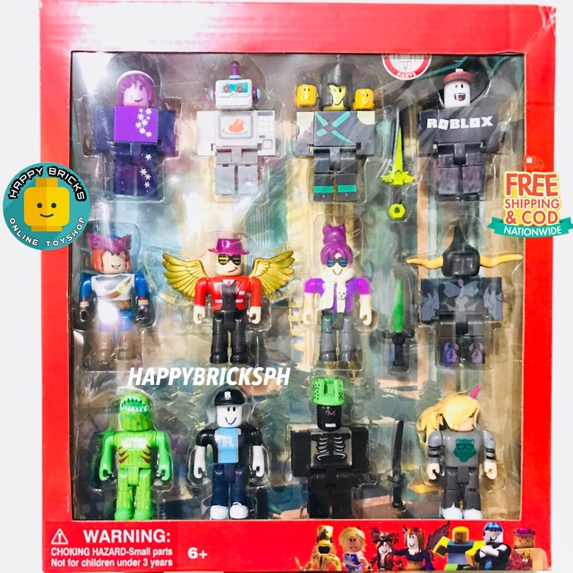 Roblox Classics Set W 12 Figure Toys Included Shopee Philippines - roblox 12 pcs action figures classic series 2 character pack kids birthday gift shopee philippines