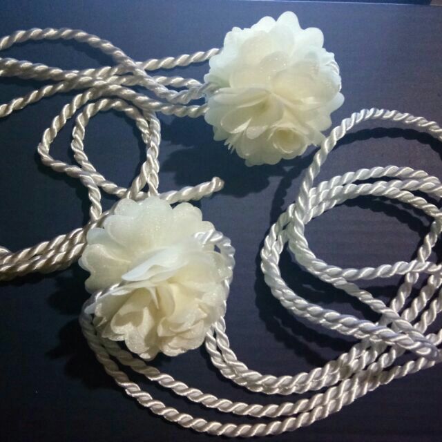 Wedding Cord with flower design 