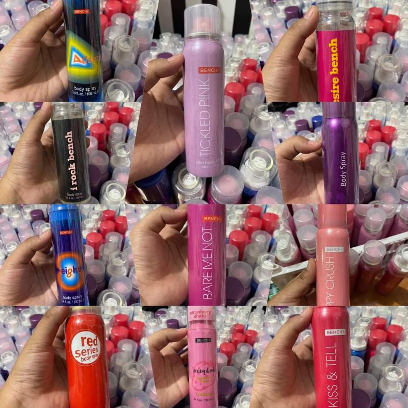 BENCH/ Tickled Pink Deo Body Spray 100ml Shopee Philippines