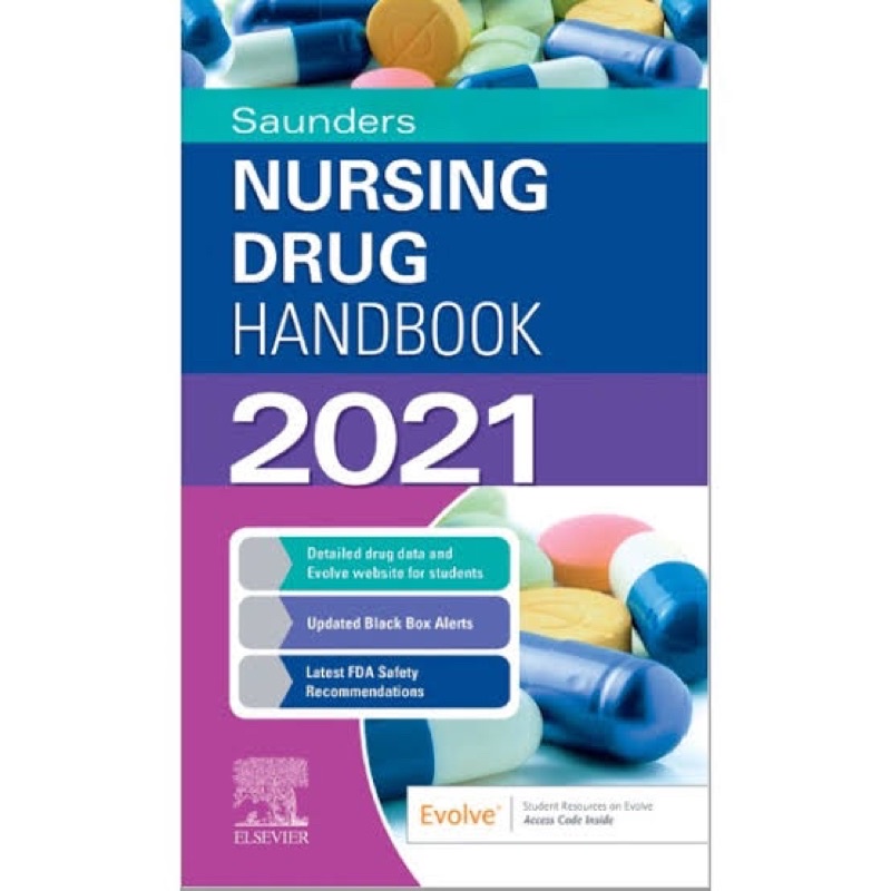Download Saunders Nursing Drug Handbook 2021, 1st Edition PDF PRC