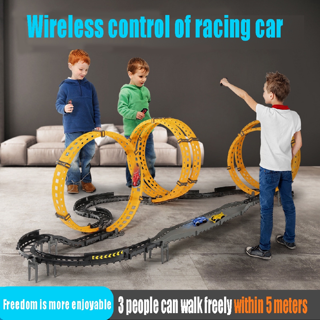 kids electric race car track