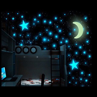 HJ Glow in the dark STAR  (about 100pcs) or moon