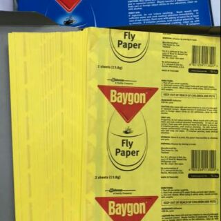 BAYGON FLY PAPER 2 SHEETS (13.8G) | Shopee Philippines